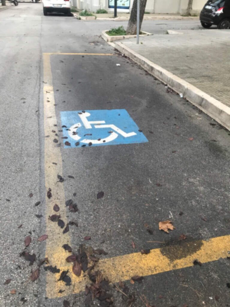 parcheggio disabili