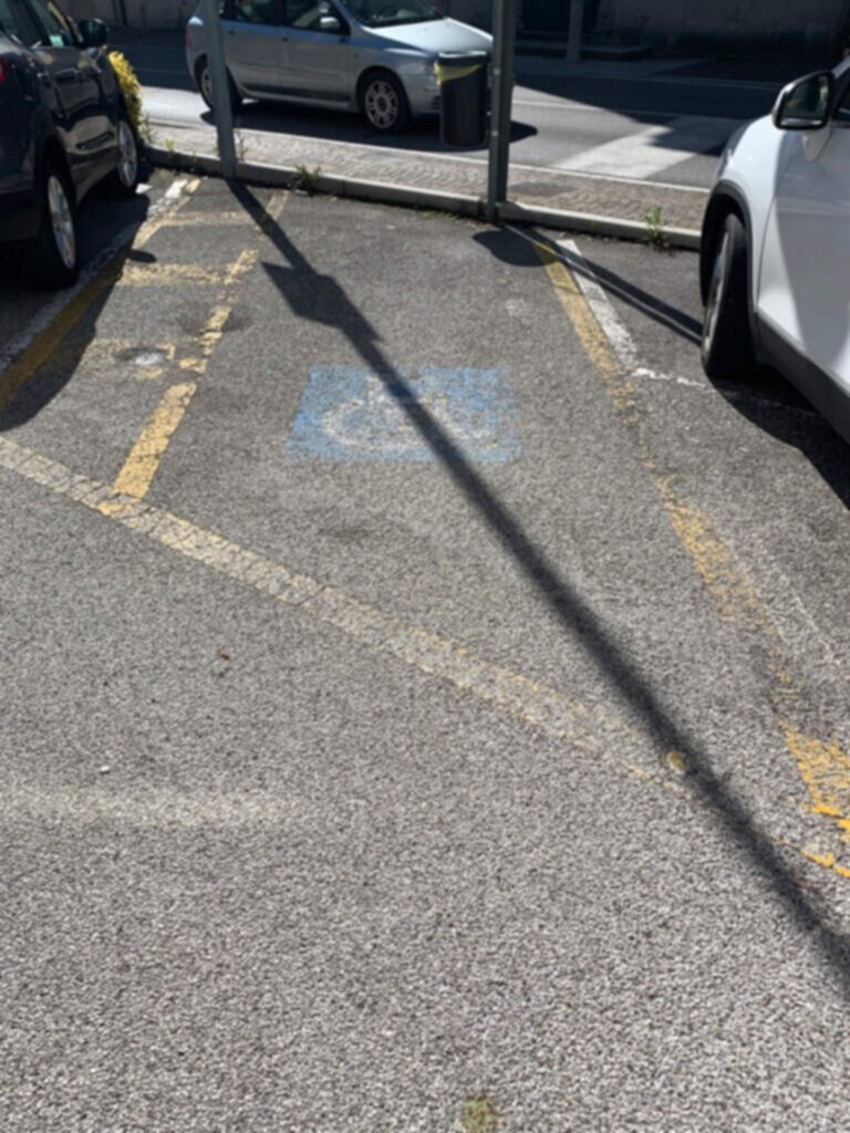 PARCHEGGIO DISABILI PUBBLICO via Roma Remanzacco