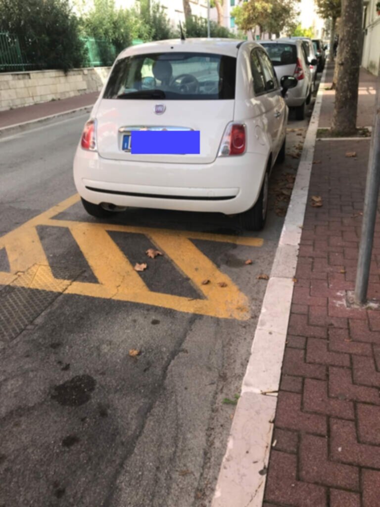 parcheggio disabili