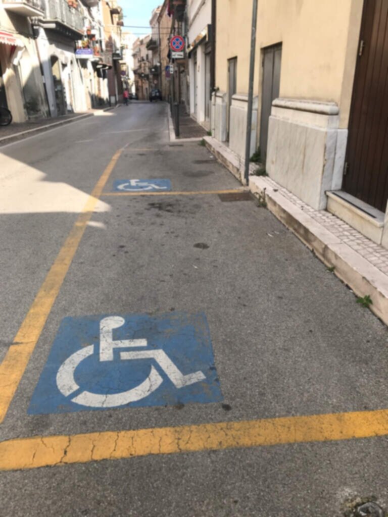 parcheggi disabili