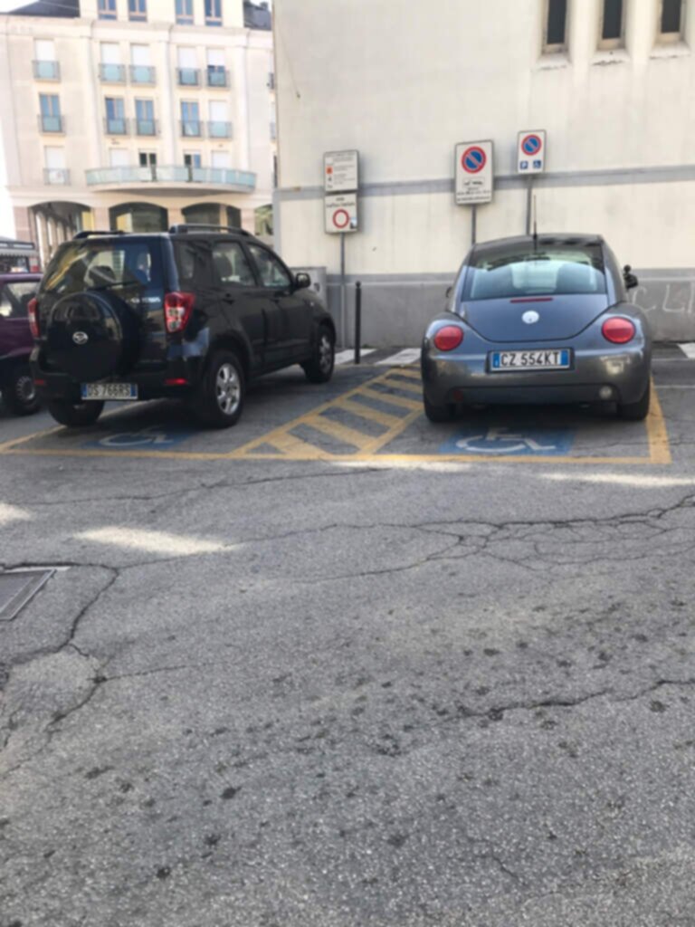 parcheggio disabili