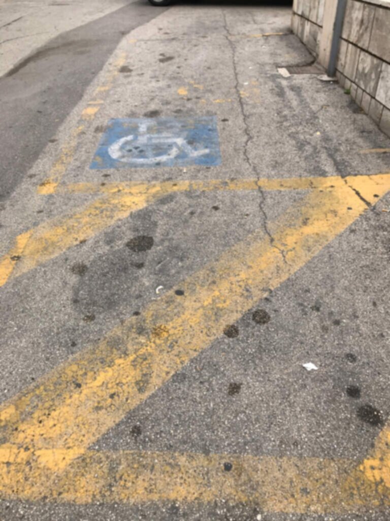 parcheggio disabili