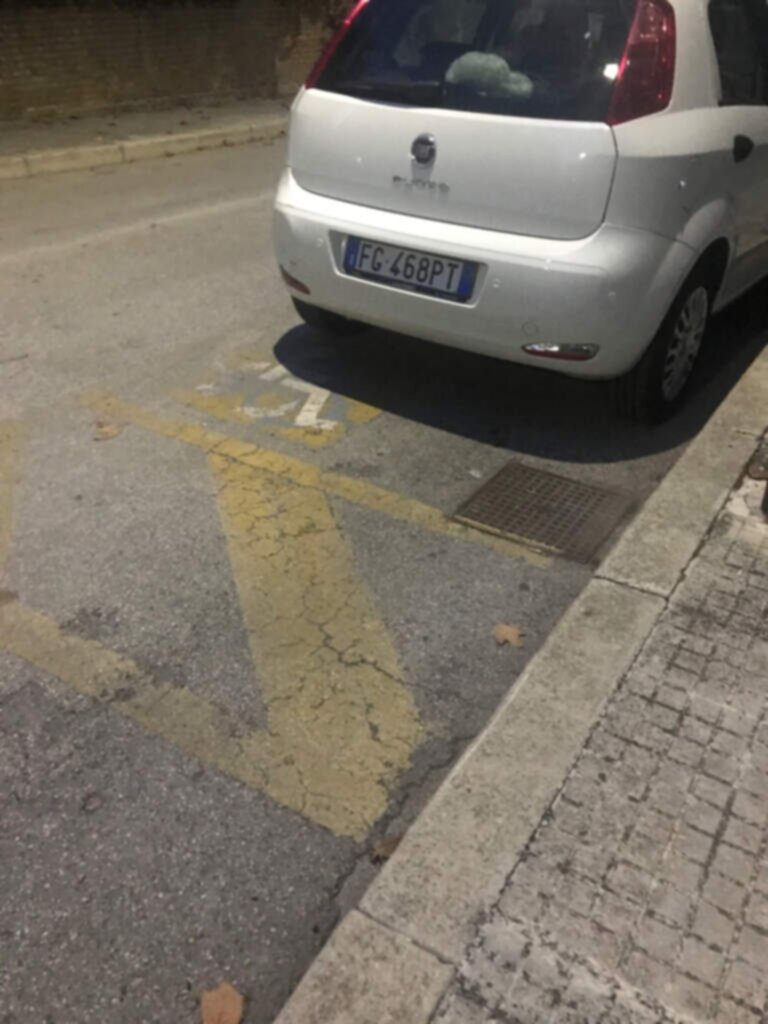 parcheggio disabili