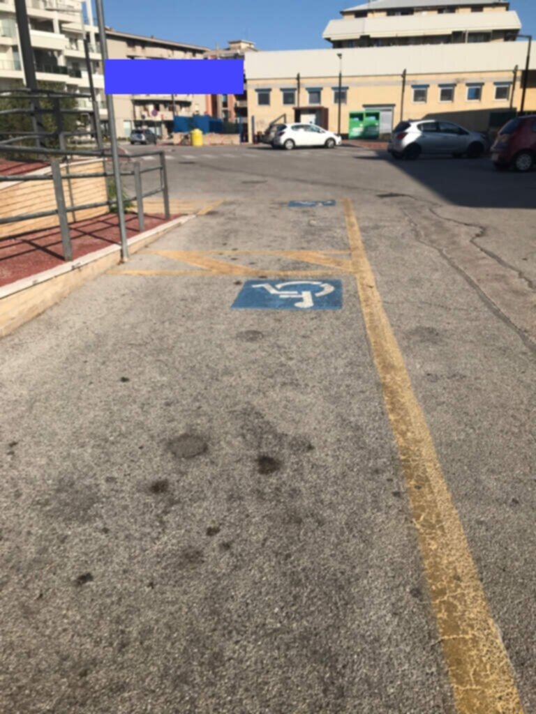 parcheggio disabili