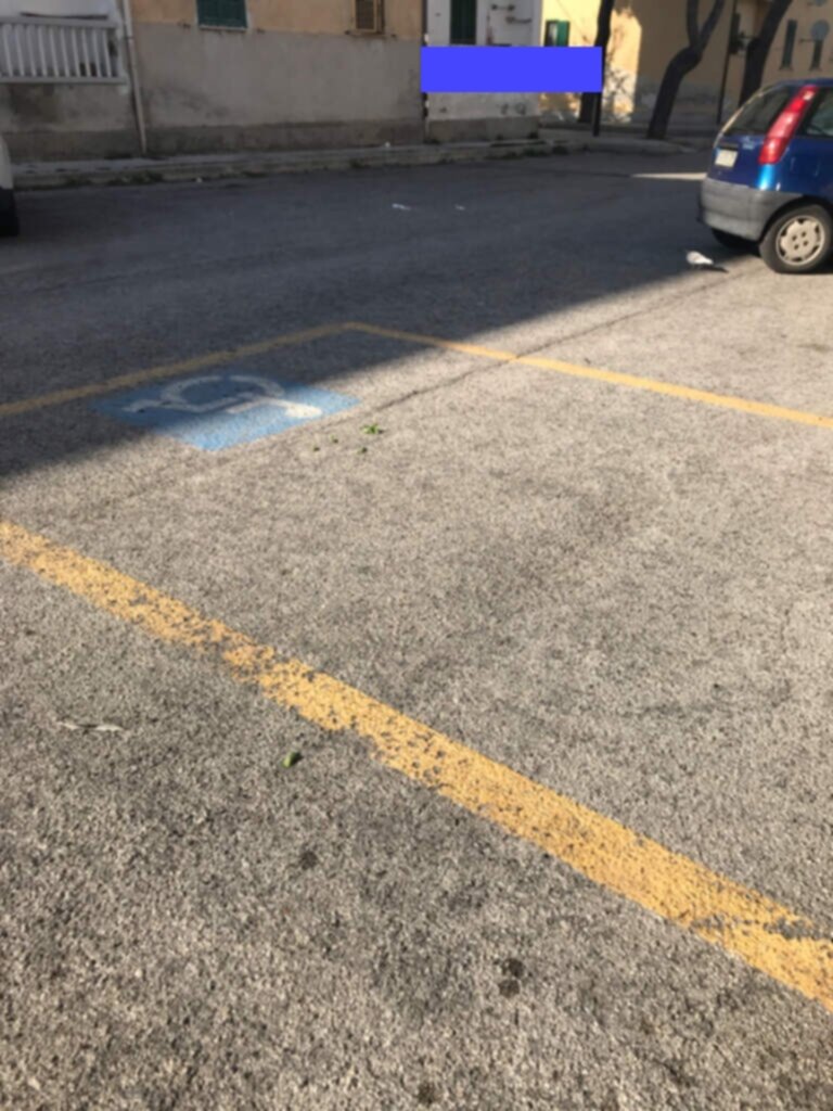 parcheggio disabili