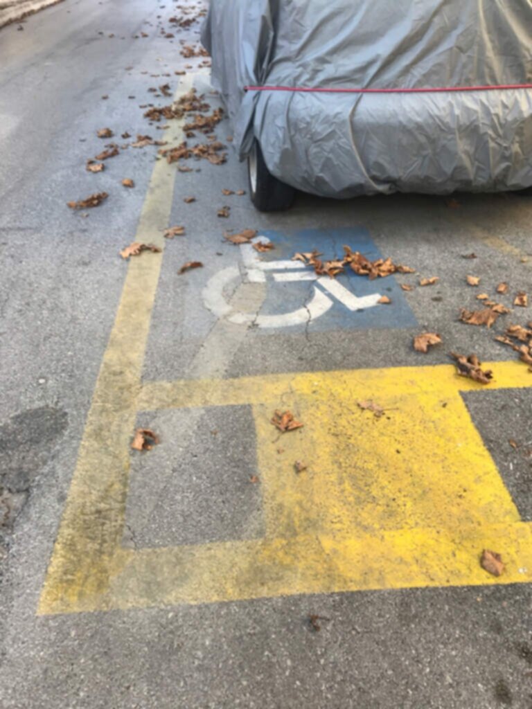 parcheggio disabili